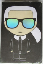 NWT Karl Lagerfeld Black Notebook K/IKONIK New Sealed Style 86KW3915
