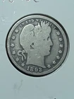1892 Philadelphia - Barber Quarter 25 Cents  - #BQ18