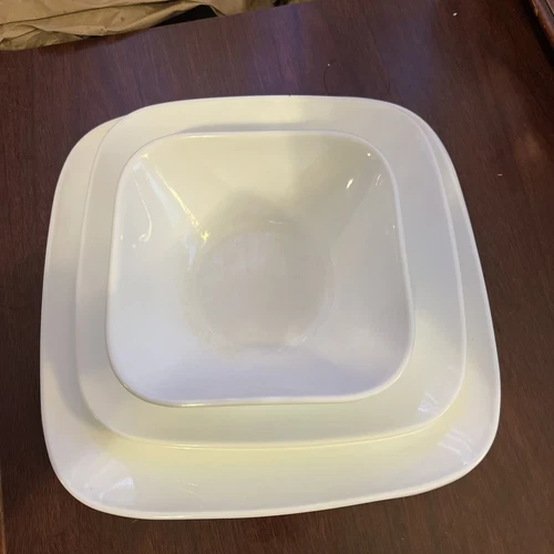 Corelle Pure White 5-piece Dish Set 1998
