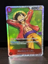 Monkey D Luffy ST21-014 SR Starter Deck EX: Gear 5 Foil One Piece TCG NM