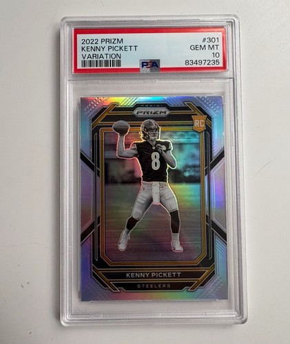 2022 Panini Prizm Kenny Pickett [Silver] #301 card