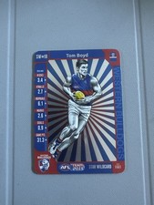 2015 AFL Teamcoach Tom Boyd Star Wildcard SW-18 Western Bulldogs