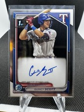 2024 Bowman #CPA-QS Quincy Scott Chrome Auto G4