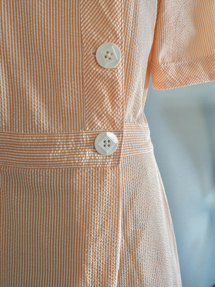 Vestido Reproducción Años 20 Patrón Vintage NUEVO  Foto 4 de 4