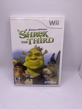 Shrek the Third (Nintendo Wii, 2007) Complete W/ Manual - Tested