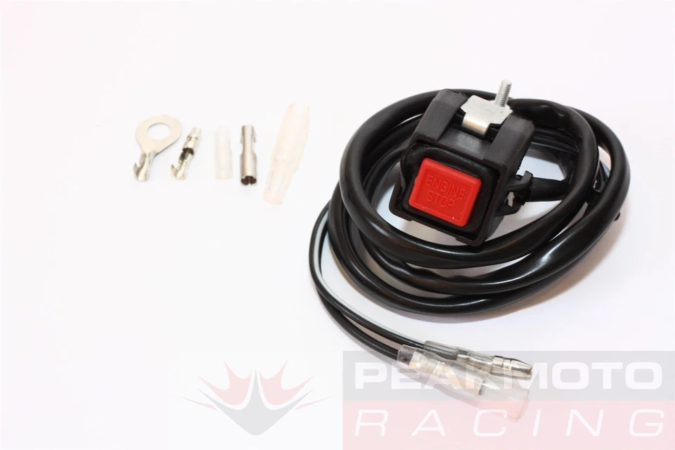 YAMAHA IT175 IT200 IT250  ENGINE KILL SWITCH BUTTON - Image 2 of 3