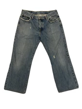 Lucky Brand Dylan Jeans 100% Cotton Blue Mens SZ 34x28 Vintage GUC