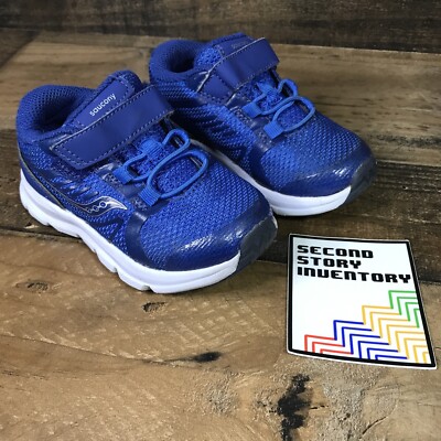 Saucony Inferno Lite Jr Sneakers, Blue, Toddlers 6.5 M shoes