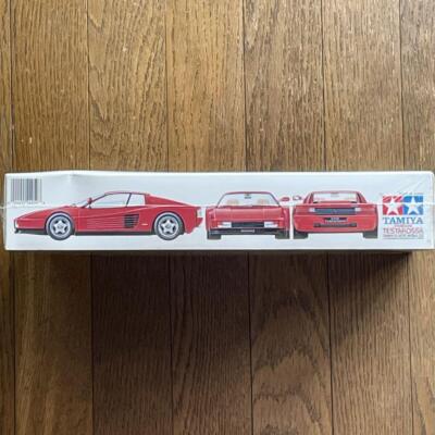 TAMIYA 1/24 FERRARI TESTAROSSA plastic model used