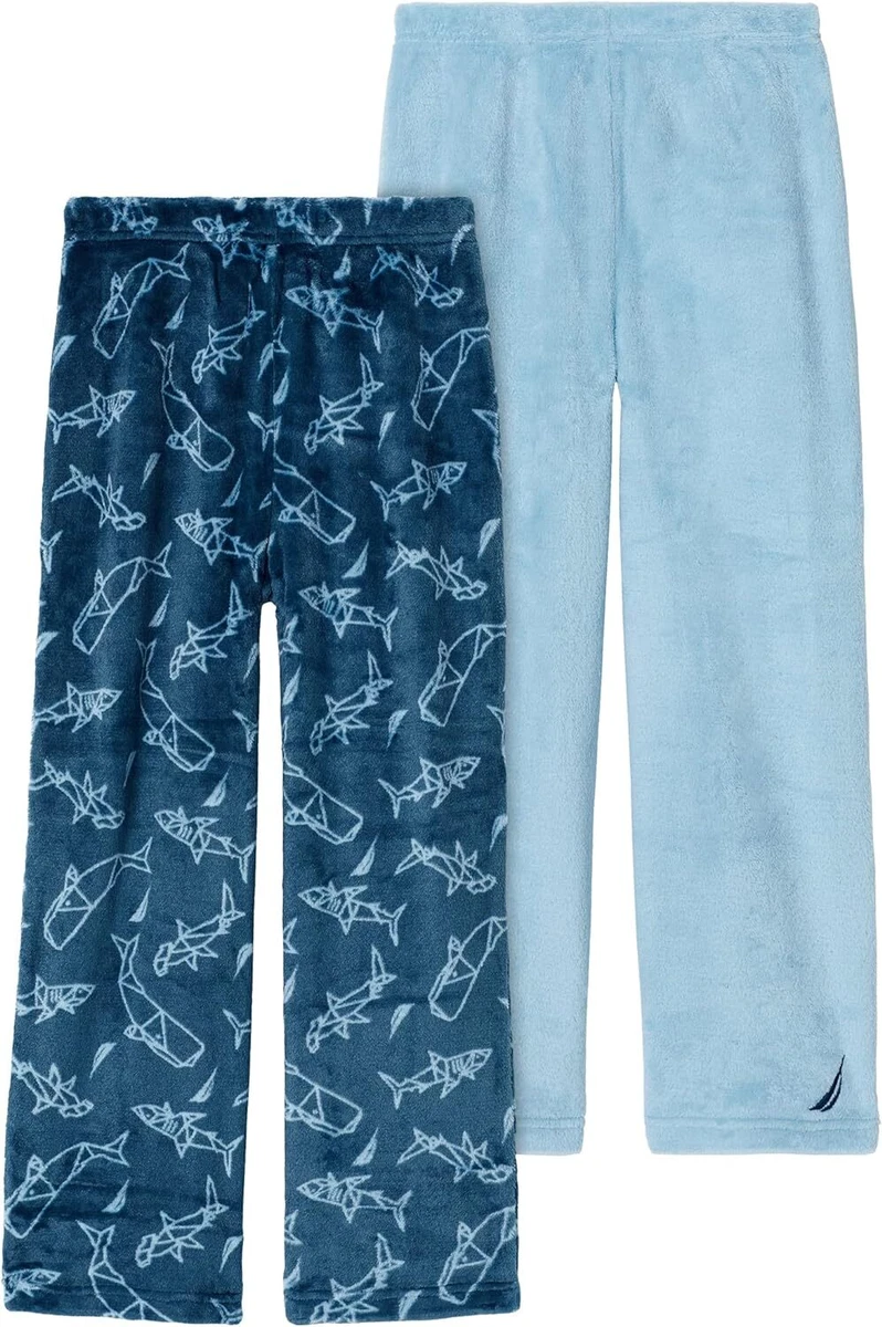Nautica Boys Pajama Pants for Kids 2 Pack Sleep Pant for Boys Pajamas Soft Bru