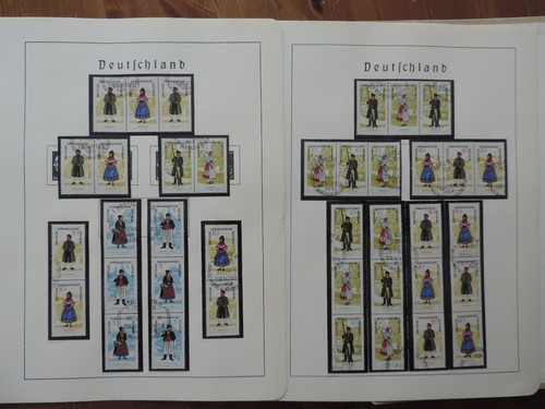 DDR Sammlung 1949-1971 fast komplett + gute ZD wie Volkstrachten usw gestempelt - Bild 16 von 19