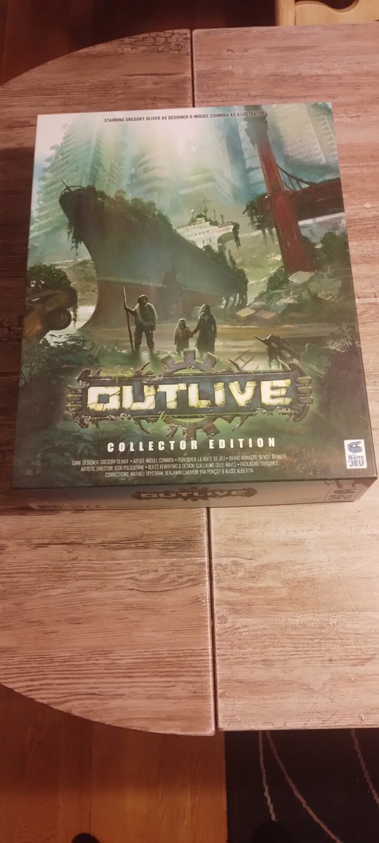 Outlive Collector's Edition KS Kickstarter Board Game plus Outlive Collector's Edition KS Kickstarter Board Game plus
