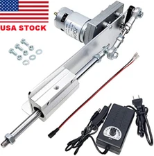 Reciprocating Cycle Linear Actuator 24V 120RPM Variable Speed Adjust Stroke 80mm