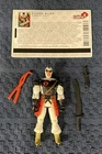 2004 Hasbro G.I. Joe Cobra Slice loose with Weapons and File Card