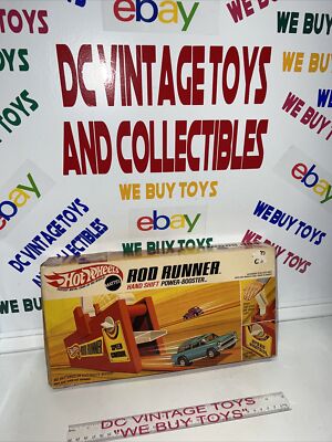 1969 MATTEL Redline HOT WHEELS ROD RUNNER HAND SHIFT POWER BOOSTER NEW  Sealed