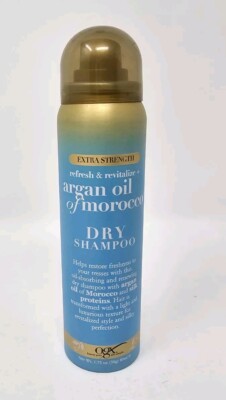 OGX Argan Oil of Morocco DRY SHAMPOO Extra Strength - Travel/Mini Size (1.75 oz)