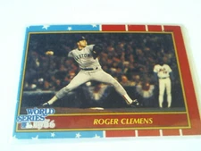 Roger Clemens 1987 Fleer 1986 WS 3 of 12
