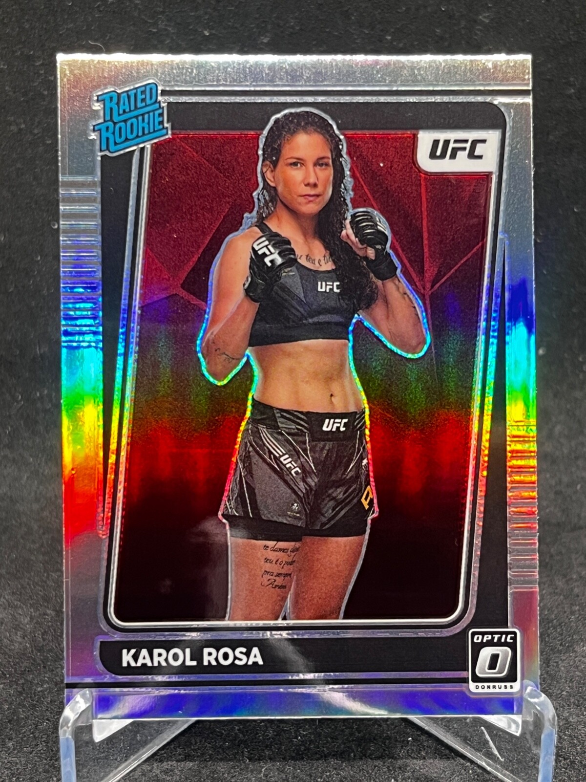 2022 Donruss Optic UFC Holo #102 Karol Rosa RR