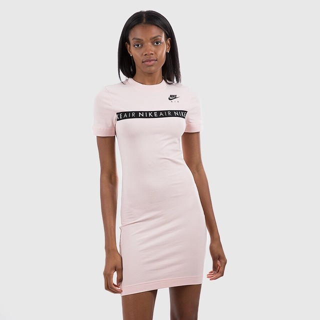 Women's Nike Sportswear Organic Cotton Short Sleeve Midi Dress - Editorialist