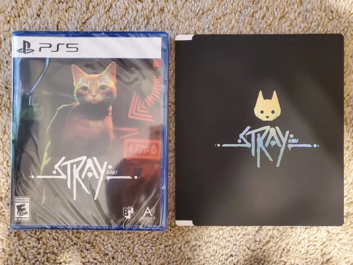 Stray Iam8bit Exclusive Limited Edition PS5 -Sealed -Rare