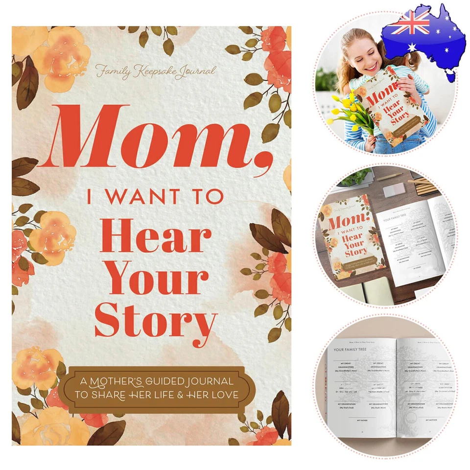 Dad, I Want to Hear Your Story/ Tell Me Your Life Story, Mum Guided Journal Book - image 3 of 4