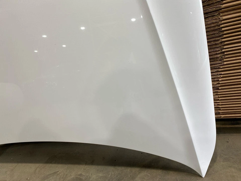 2013-2016 B8.5 Audi S4 A4 OEM Hood Ibis White LY9C (TL) Foto 2 de 4