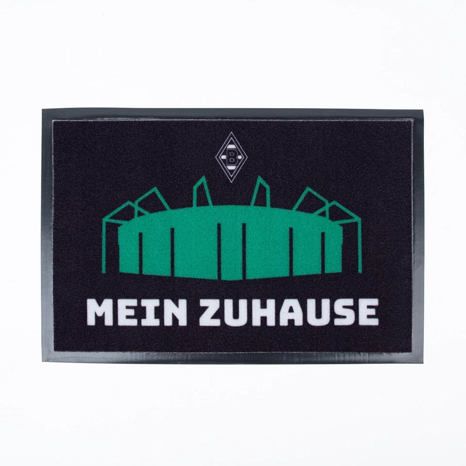 VFL BORUSSIA M'GLADBACH VfL Borussia Mönchengladbach BMG Fußmatte "Mein Zuhause"