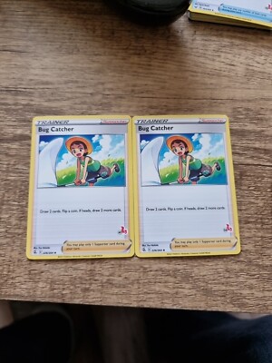 Regular Non Holo Bug Catcher X2 Fusion Strike 2021 226/264 aus Battle Box 
