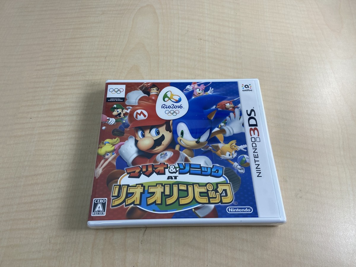 3DS マリオ＆ソニック AT リオオリンピック マリオ&ソニック AT リオオリンピック 任天堂3DS ゲームソフト