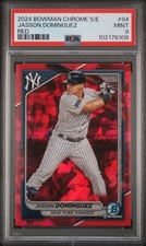 2024 Bowman Chrome Sapphire Rookie RC Jasson Dominguez Red /5