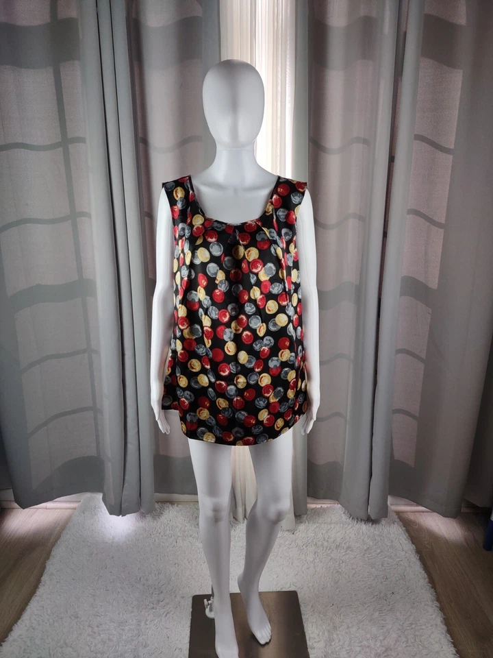 Blusa Le Suit Separates Mujer Negra, Roja, Gris, Amarilla Sin Mangas Talla 2X Foto 2 de 4