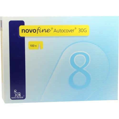 NOVOFINE Autocover Kanülen 8 mm 30 G 100 St PZN 4400