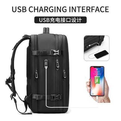 Men Women Backpack Large Capacity Waterproof Travel Carry On Luggage school Bag - Picture 6 of 30