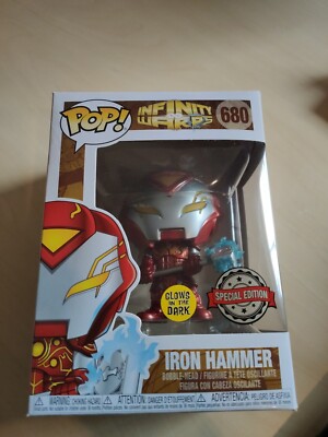 Funko POP #680 Marvel Infinity Warps - Iron Hammer - Glow