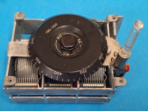 3 Gang Air Dielectric ~ 410pF + 430pF + 430pF ~ Medium size ~ With 60:1 SMD