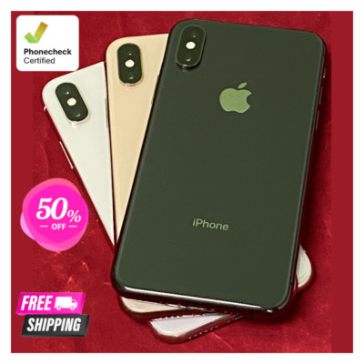 Apple iPhone XS Silver / Gold Att Unlocked Cricket Verizon 256GB