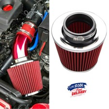 3" 76mm Car Cold Air Intake Cone Pod Filter Tapered High Performance Universal
