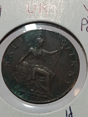 1901 Year UK Half Pennies for sale | eBay