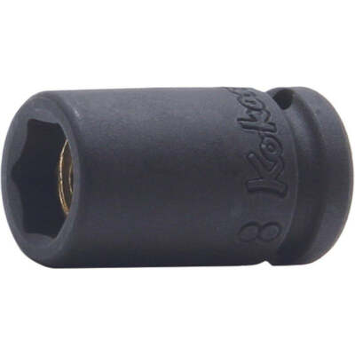 Ko-ken 12400MG-8 Hex 1/4''Drive 6 Point Socket Magnet 8 mm L.23 mm