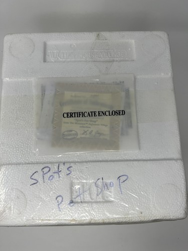 NEW SEALED Hawthorne Village Munsters Spot’s Pet Shop building w/ COA - Picture 2 of 10