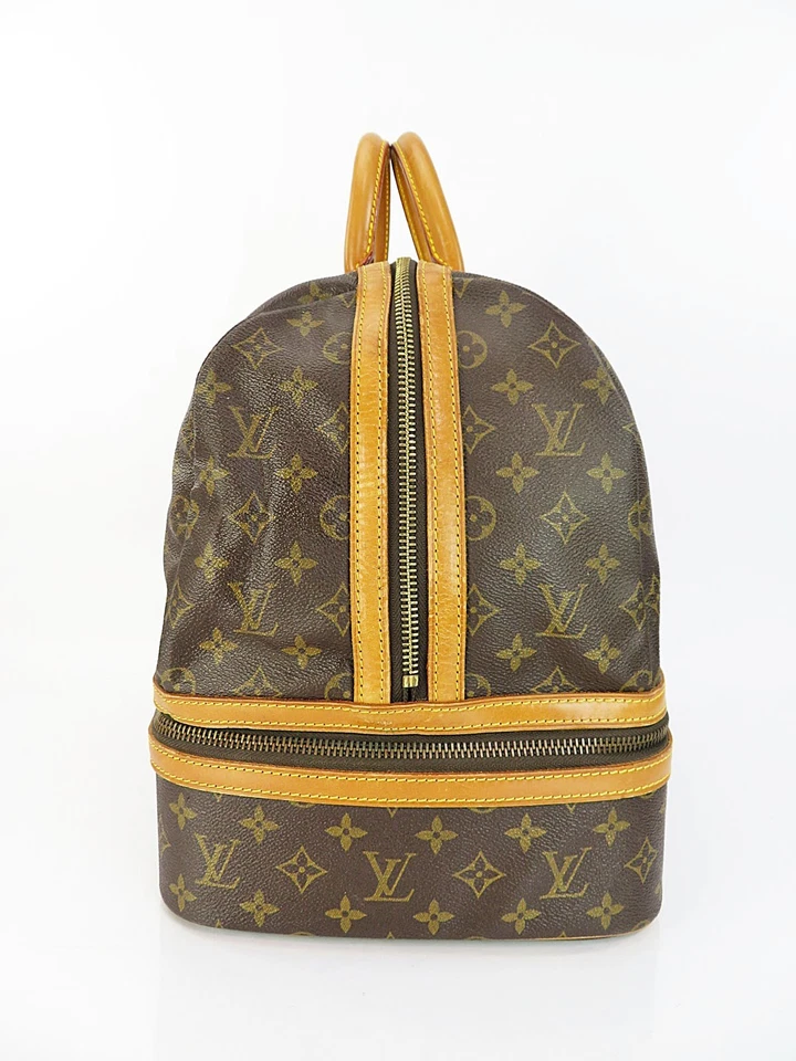Auth Vintage LOUIS VUITTON Sac Sport Monogram Boston Travel Bag Suitcase #62014 - Image 4 of 4