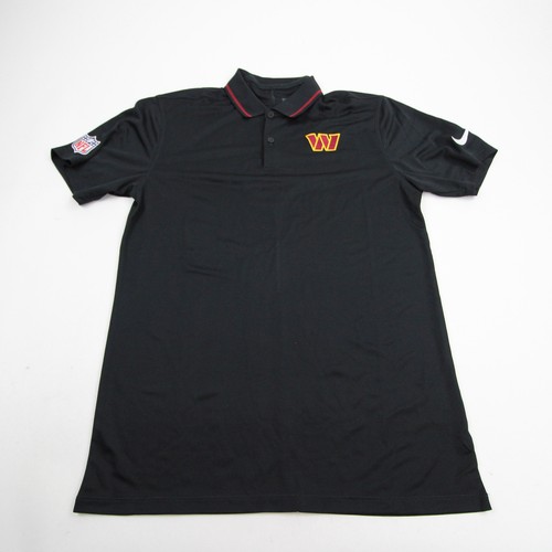 Washington Commanders Nike NFL On Field Dri-Fit Polo Herren Schwarz Neu - Bild 1 von 8