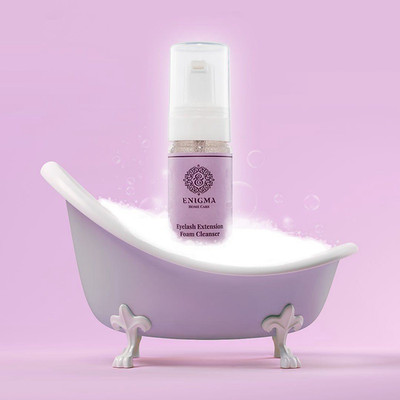 ENIGMA Home Care Foam Cleanser Wimpernshampoo für Lash Extensions 50ml