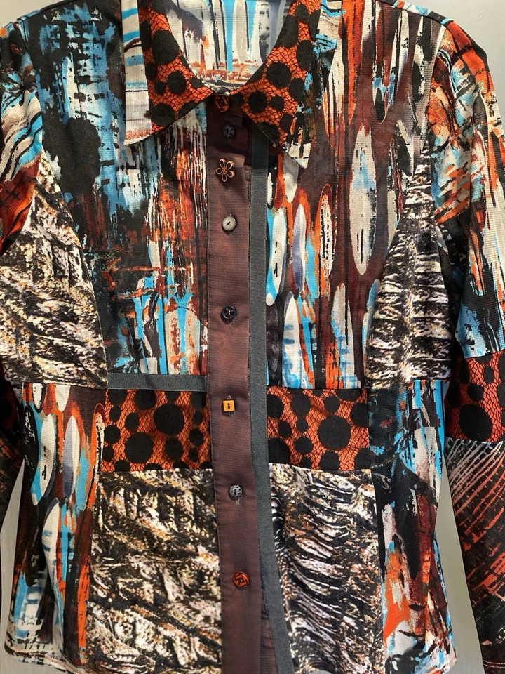 chemise femme christine laure neuve sans étiquette taille 2 - Photo 2/4