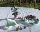 Mini Polly Pocket Disney Bambi Playset ?% Complete Bluebird