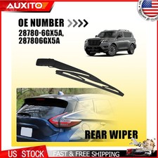 Rear Wiper Arm Blade Fit For Nissan Armada 2017-2024 Murano 2015-2024