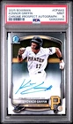 Konnor Griffin 2025 Bowman Chrome Prospect Auto #CPA-KG PSA 9