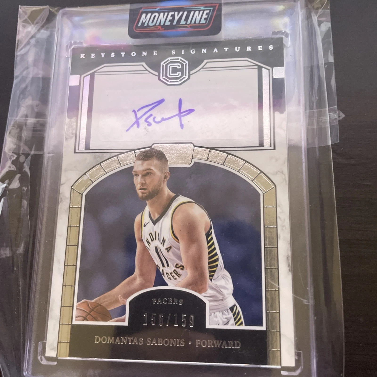 Domantas Sabonis trading card