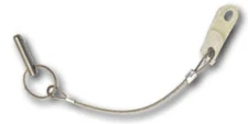 Boater Sports 55126; Stainless Steel Pull Pin W/ Lanyard 1-Pack Made by Boater S