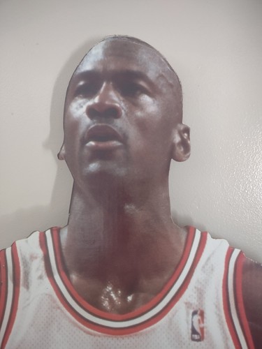 1996 Michael Jordan Life-Size Standup Cardboard Standee Cutout Upper Deck READ - Picture 3 of 23